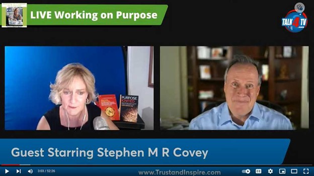 Trust and Inspire: The Powerful Combination that Unleashes Greatness in Others episode with Stephen M.R. Covey August 16, 2022